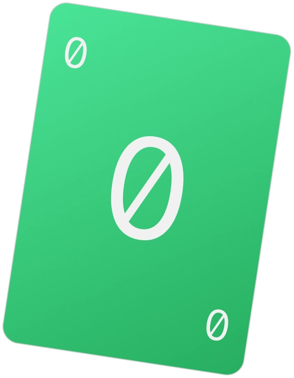 green placeholder card